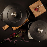 JC948 Tramontina Enamel Cast Iron Casserole Dish - 240mm