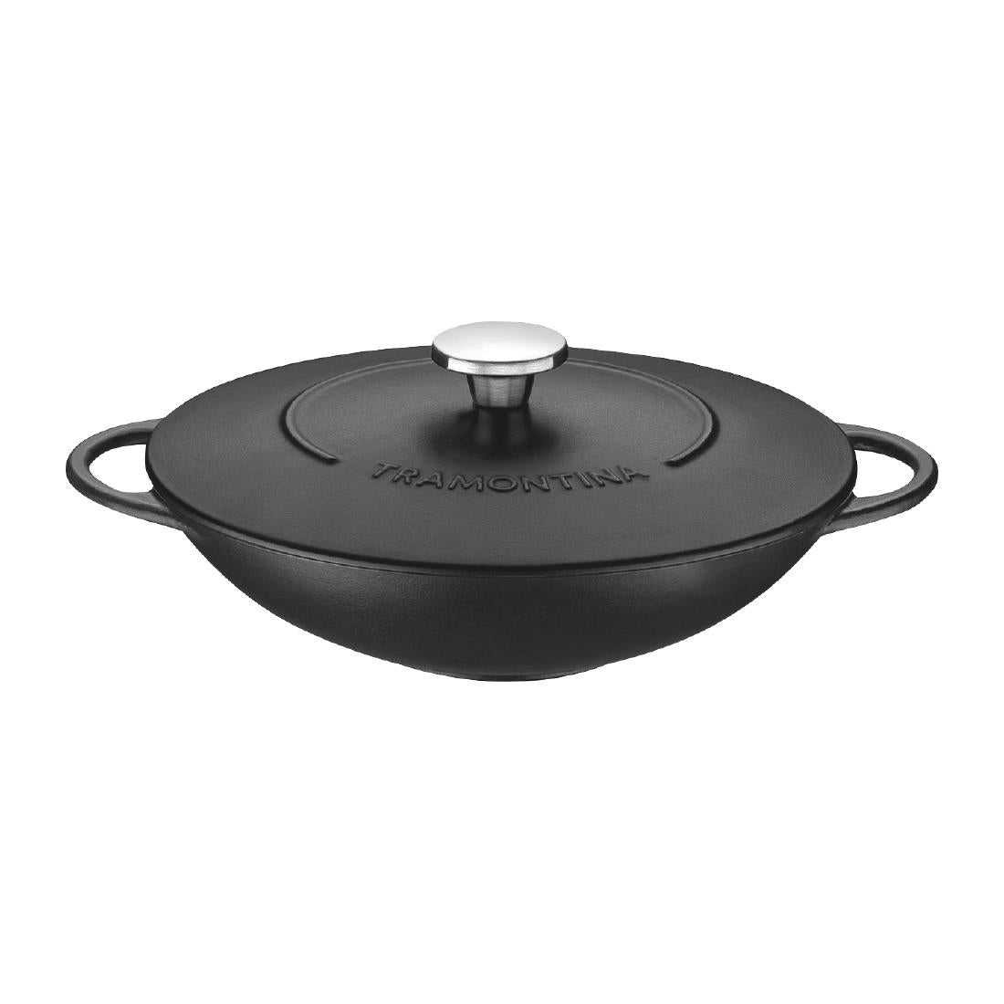 JC949 Tramontina Enamel Cast Iron Wok - 320mm