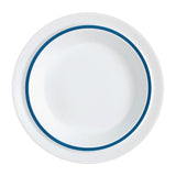 JC962 Autonomy Blue Border Soup Dish - 230mm (Pack 12)