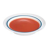 JC962 Autonomy Blue Border Soup Dish - 230mm (Pack 12)