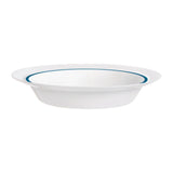 JC962 Autonomy Blue Border Soup Dish - 230mm (Pack 12)