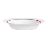 JC963 Autonomy Red Border Soup Dish - 230mm (Pack 12)