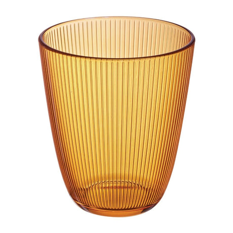 JC972 Concepto Stripy Amber Tumbler - 320ml (Pack 24)