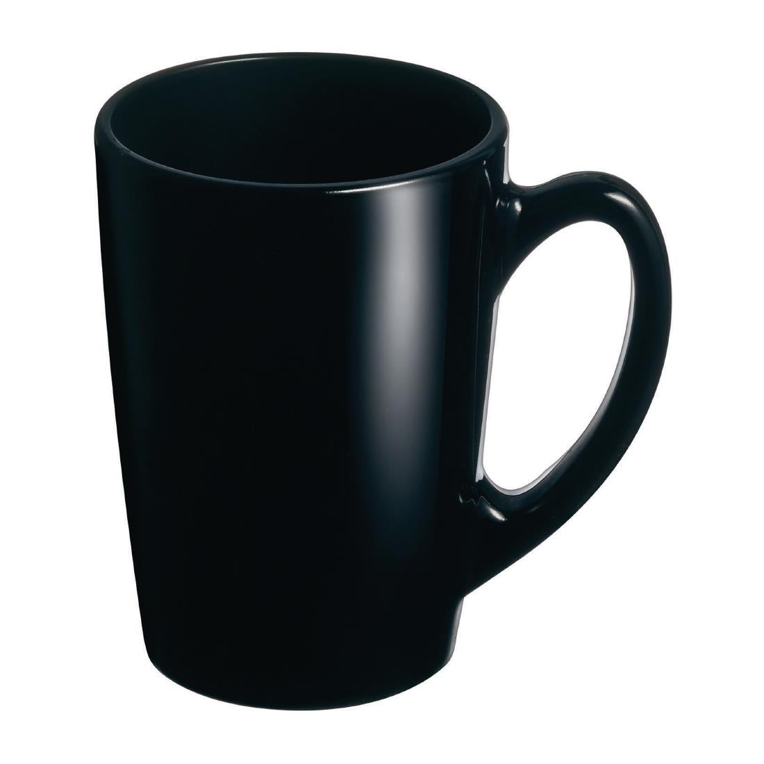 JC977 New Morning Mug Black - 320ml (Pack 6)