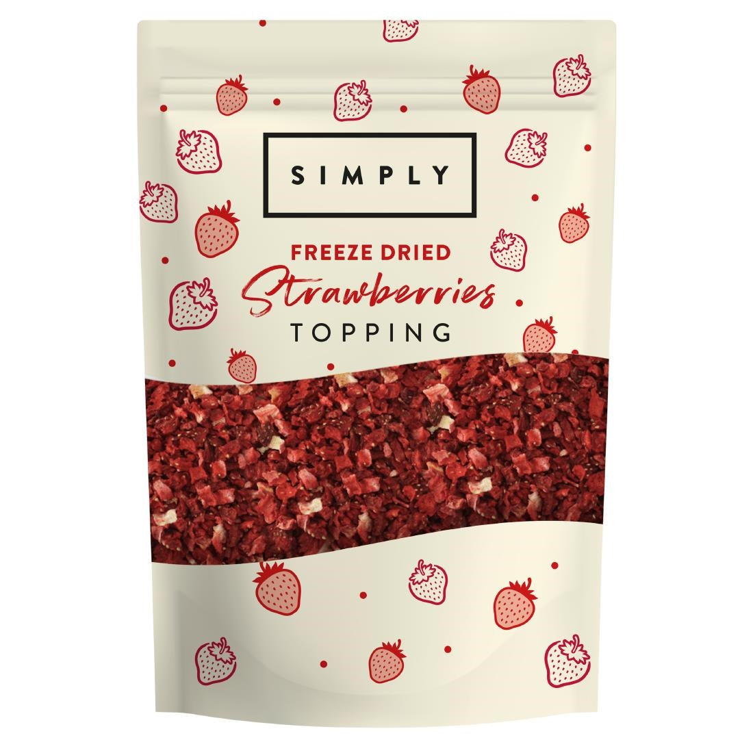 JC981 Simply Freeze Dried Strawberry Pieces - 130g