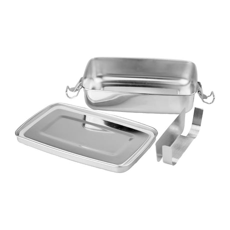 Fiesta Reusable Stainless Steel Food to Go Container 180x120mm