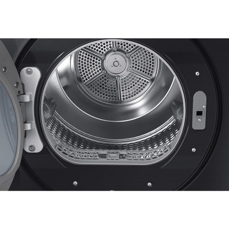 JD008 Samsung Series 9 DV16DG8600BVU1 16KG Heat Pump Tumble Dryer, Black