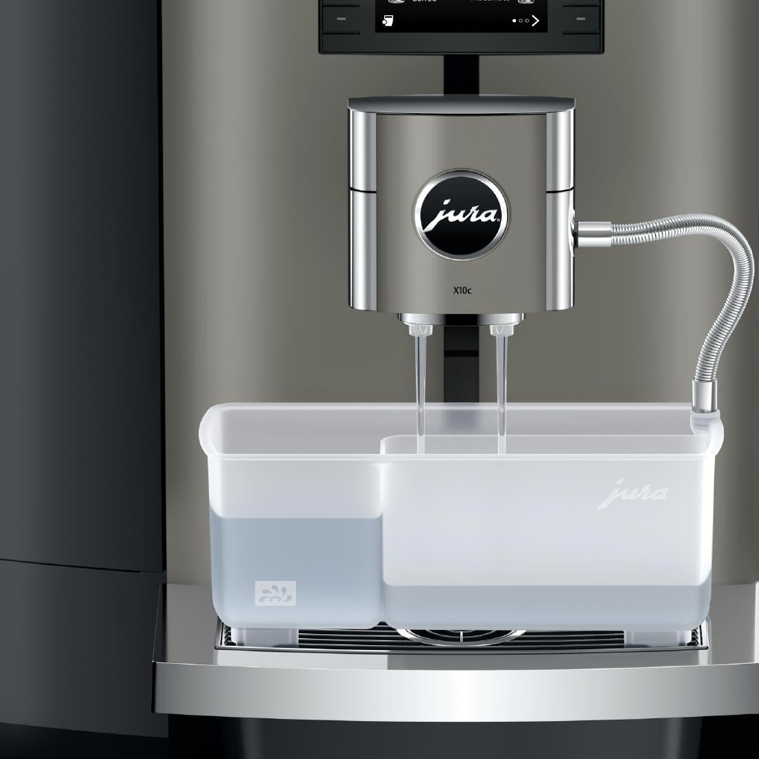 JURA Coffee Machine X10C Dark Inox