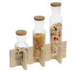 JD123 APS Podest For 3 Glass Carafes - 410x160x120mm