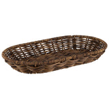 JD142 APS Cove Brown Oval Basket - 280x160x40mm