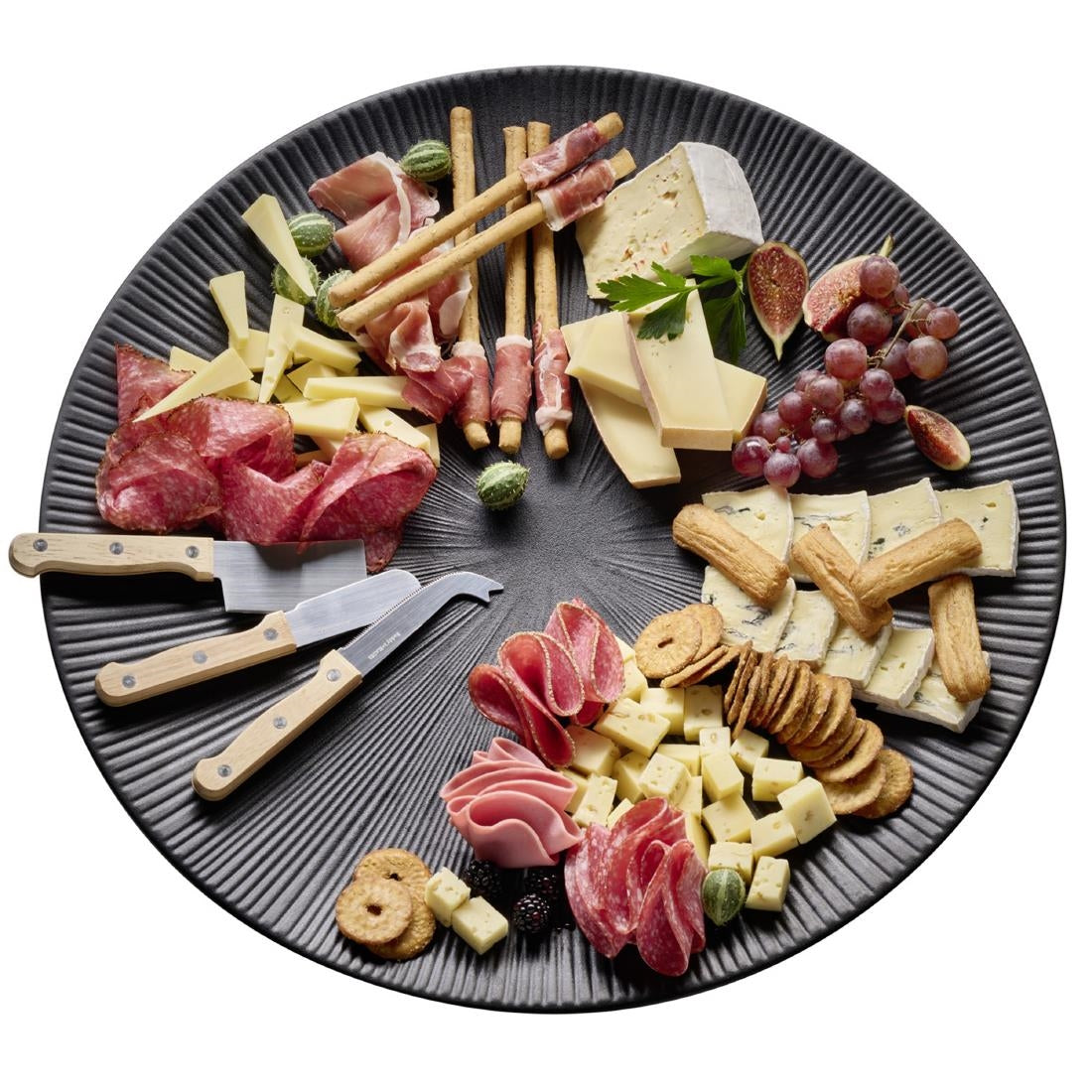 JD157 APS Nero Serving Platter - 500x35mm