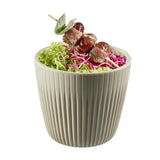 JD162 APS Lineo Grey Bowl - 85x75mm 180ml (Pack 6)