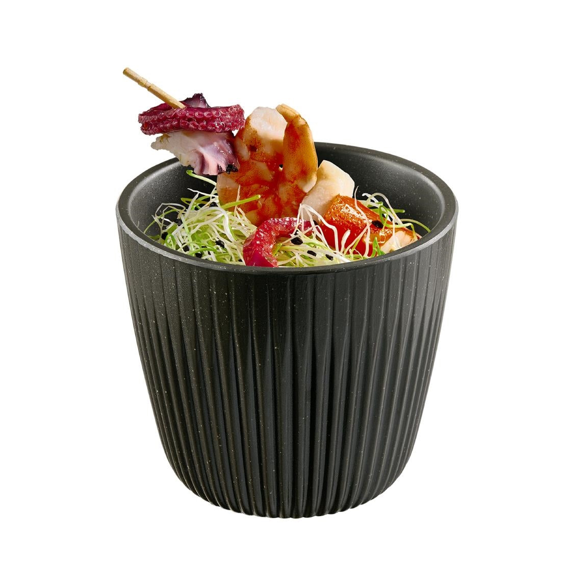 JD163 APS Lineo Brown Bowl - 85x75mm 180ml (Pack 6)