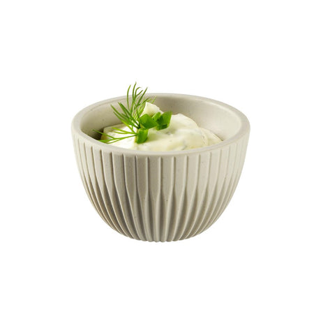JD165 APS Lineo Grey Dip bowls - 60x35mm 30ml (Pack 6)