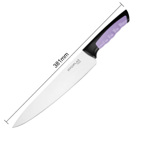 Hygiplas Pro Chef Knife Purple 25cm