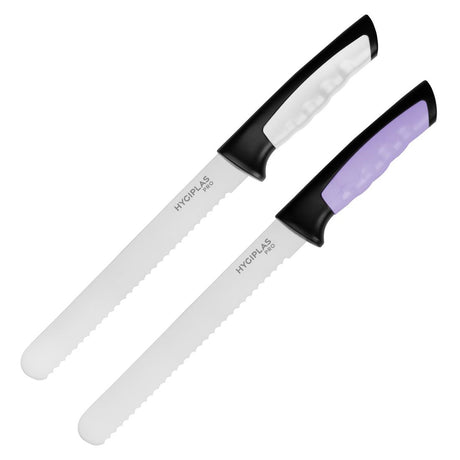 Hygiplas Pro Bread Knife White 20cm