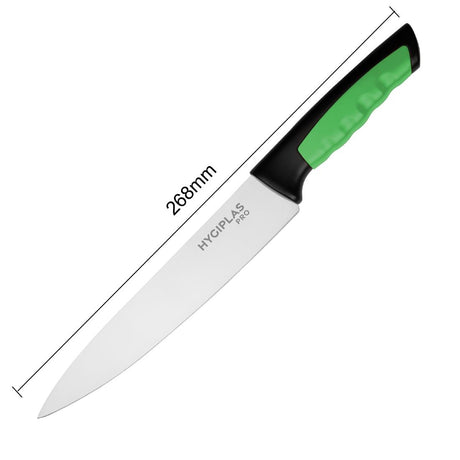 Hygiplas Pro Chef Knife Green 21.5cm