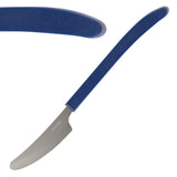 JD252 Amefa Select Straight Dessert Knife Blue (Pack 12)