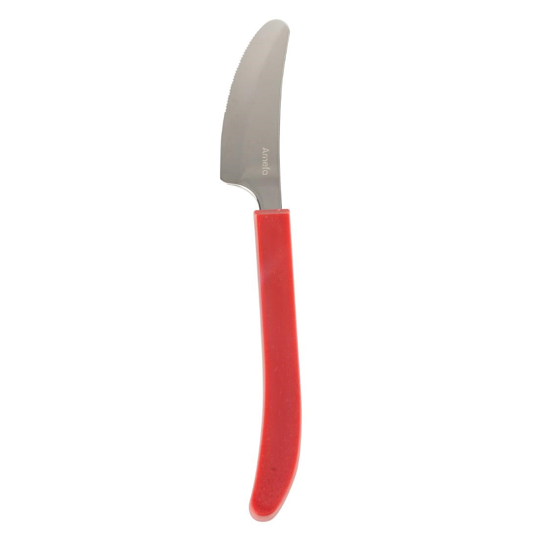 JD253 Amefa Select Straight Dessert Knife Red (Pack 12)