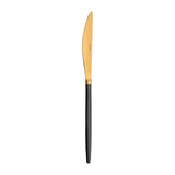 JD260 Amefa Soprano Black/Gold Pvd Table Knife (Pack 12)