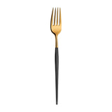 JD261 Amefa Soprano Black/Gold Pvd Table Fork (Pack 12)
