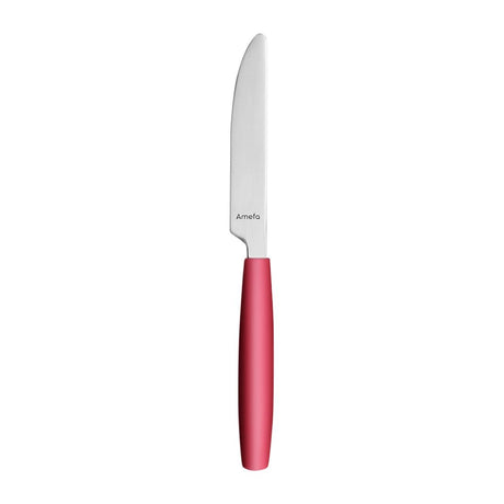JD275 Amefa Pixel Dessert Knife Red (Pack 12)