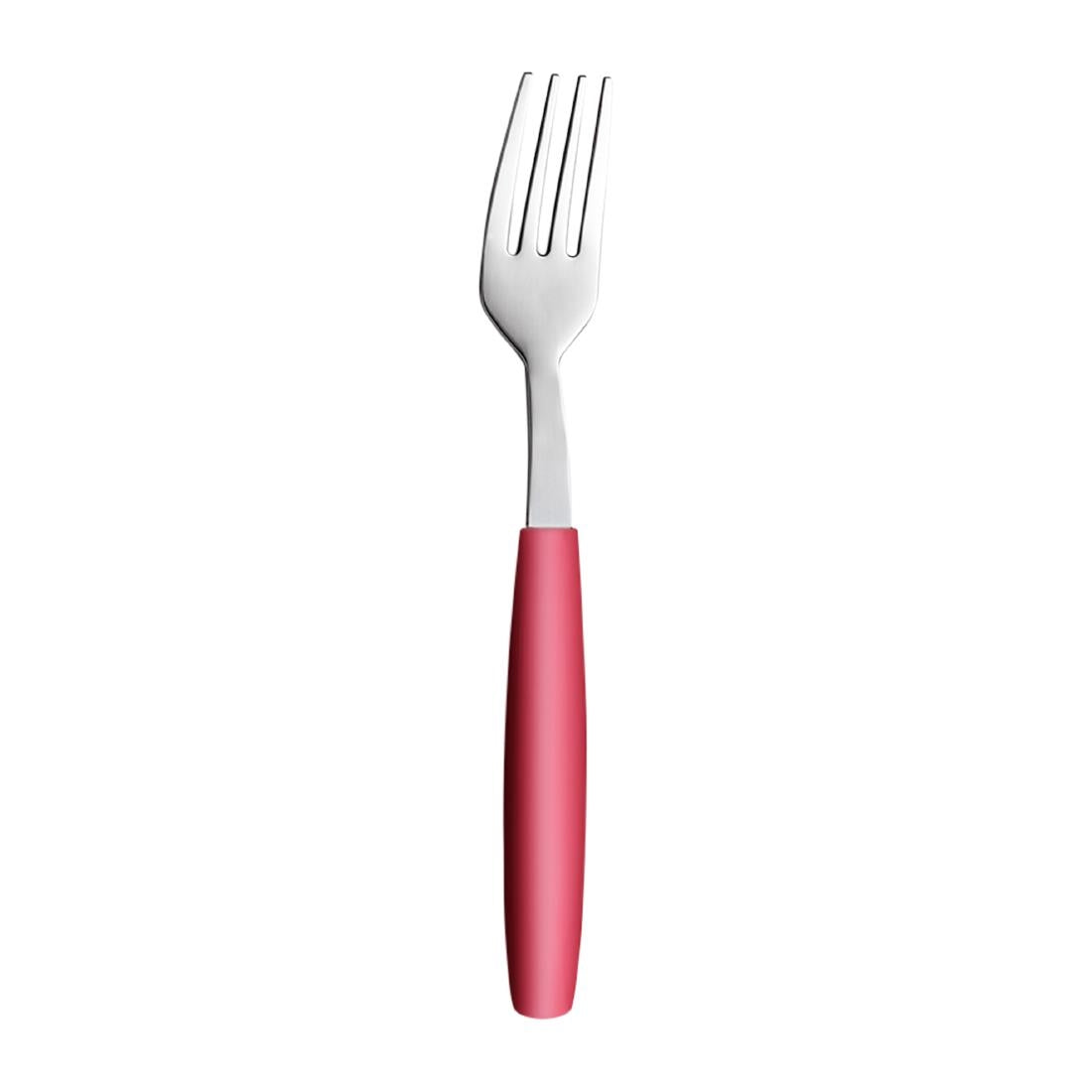 JD276 Amefa Pixel Dessert Fork Red (Pack 12)