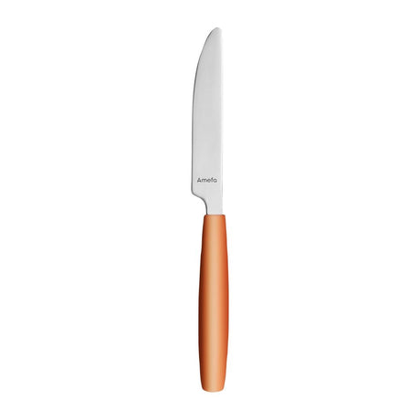 JD283 Amefa Pixel Dessert Knife Orange (Pack 12)