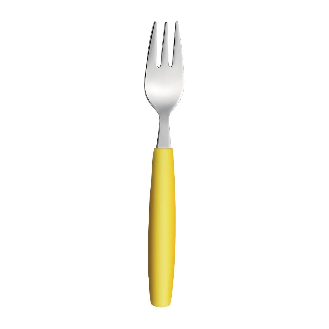 JD295 Amefa Pixel Cake Fork Yellow (Pack 12)