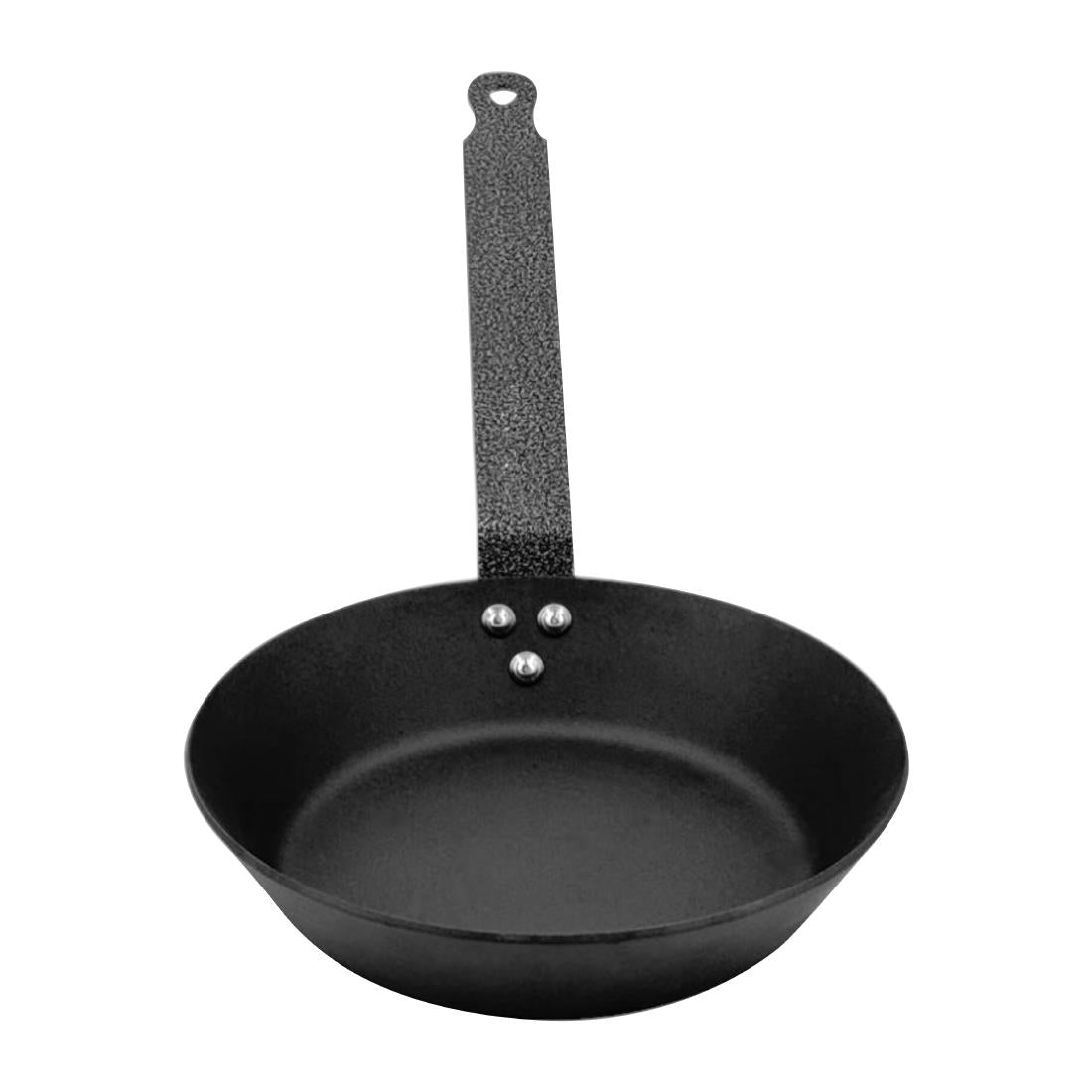 JD297 Samuel Groves Professional Seasoned Carbon Steel Frypan - 25cm (Direct)
