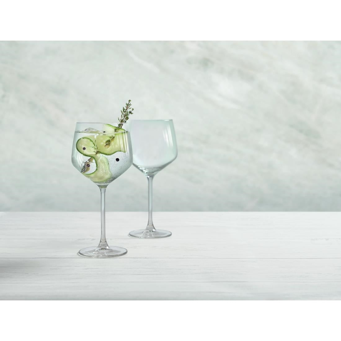 JD394 - Royal Leerdam Specials Cocktails Tall Stem Gin Glasses 650ml/23oz (6 Pack)