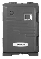 Vogue Front Loading 1/1GN Insulated Food Pan Carrier Black