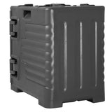 Vogue Front Loading 1/1GN Insulated Food Pan Carrier Black