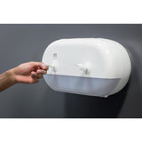 Tork SmartOne Mini Twin Toilet Roll Dispenser