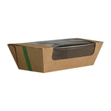 Vegware Microflute Hinged Hot Boxes with Windows 8x5" (250 Pack)