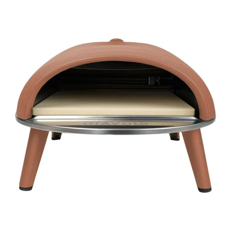 JE364 Diavolo Gas Fired Portable Pizza Oven Mocha (Direct)