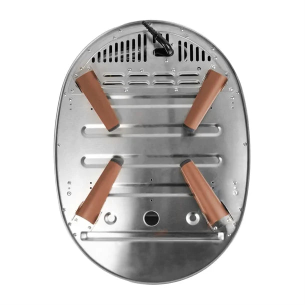 JE364 Diavolo Gas Fired Portable Pizza Oven Mocha (Direct)