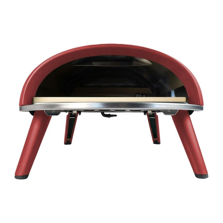 JE365 Diavolo Gas Fired Portable Pizza Oven Red (Direct)