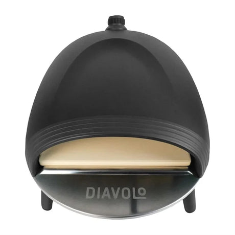 JE366 Diavolo Gas Fired Portable Pizza Oven Black (Direct)
