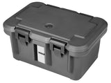 Vogue Top Loading 1/1GN Insulated Food Pan Carrier Black