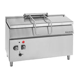 JE436 Giorik BE96XA Electric Bratt Pan With Motorised Tilt 3 Phase 120Ltr (Direct) - JD Catering Equipments Ltd