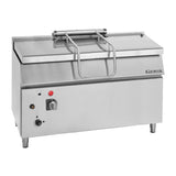 JE437 Giorik BG96XA Natural Gas Bratt Pan With Motorised Tilt 120Ltr (Direct) - JD Catering Equipments Ltd