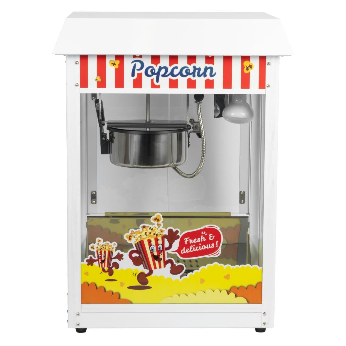 JE457 Haxro Popcorn Machine White 8oz (Direct)