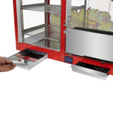 JE459 Haxro Popcorn Machine With 2 Shelves 8oz (Direct)