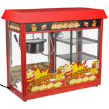 JE459 Haxro Popcorn Machine With 2 Shelves 8oz (Direct)