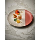 JE579 Playground Spot On Coral Plate - 150mm (Pack 6)