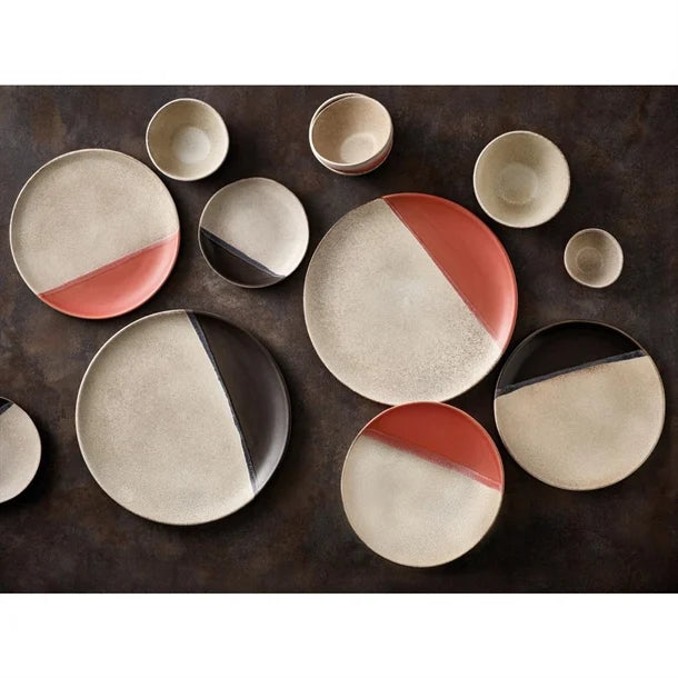 JE585 Playground Spot On Coral Bowl - 130mm (Pack 6)