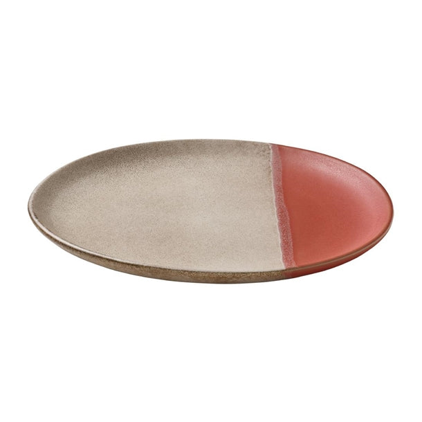 JE580 Playground Spot On Coral Plate - 230mm (Pack 6)