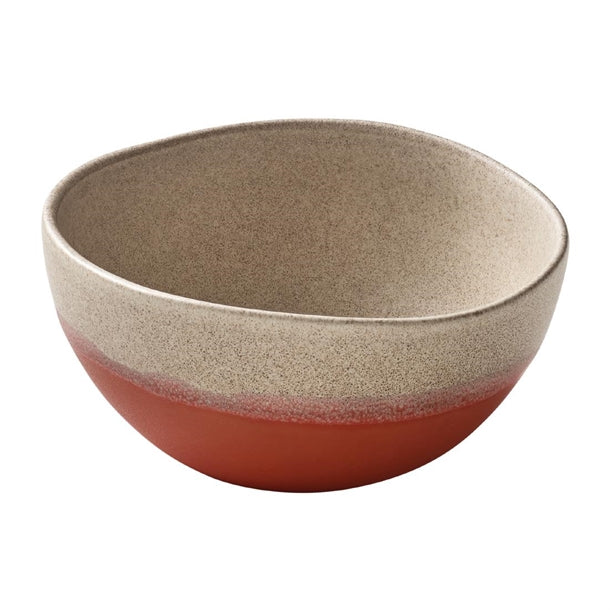 JE585 Playground Spot On Coral Bowl - 130mm (Pack 6)