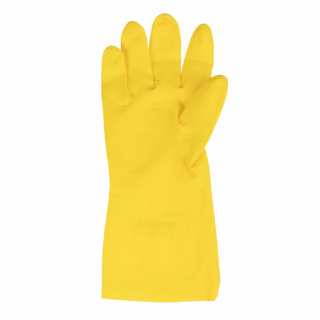 JE605-L Ansell 87-190 Econohands Rubber Househould Yellow 1010X Size L(Pack 12)(Direct)